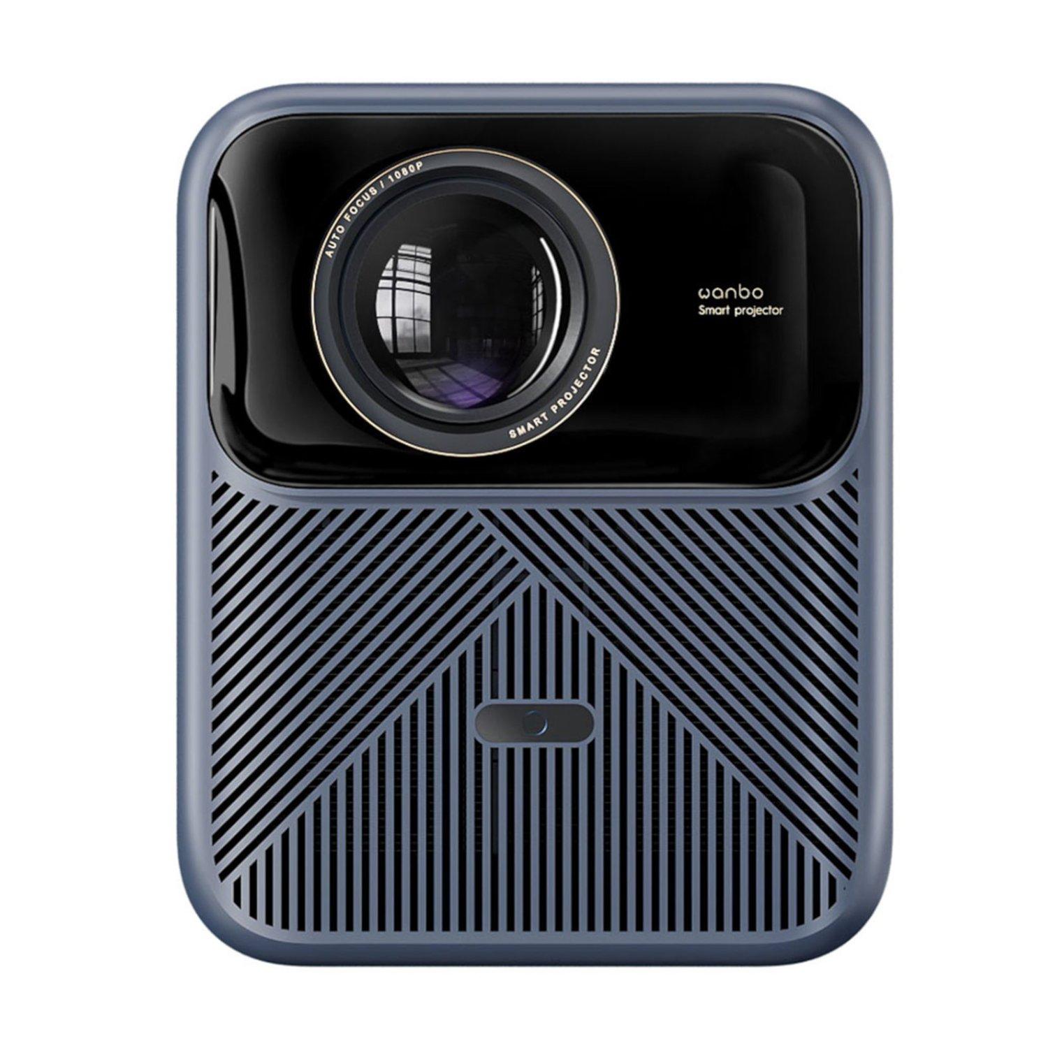 WANBO MOZART 1 PRO 1080P 900ANSI Android 11 Smart Home Theatre Projector - Dark Blue
